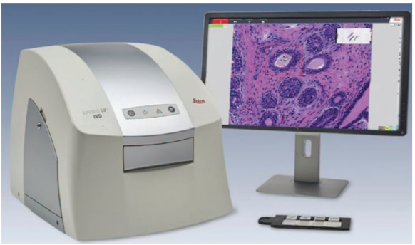 Рис. 2. Aperio LV1 IVD. Источник: https://www.leicabiosystems.com/digitalpathology/scan/aperio-lv1-ivd/