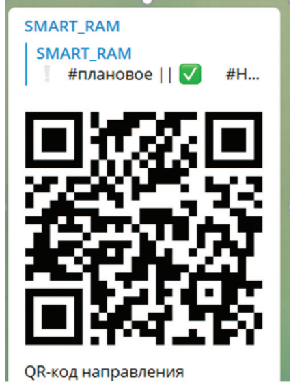Рис. 1. QR-код направления
