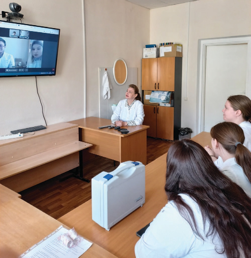 Учебная комната врачебного консилиума при проведении телемедицинской консультации