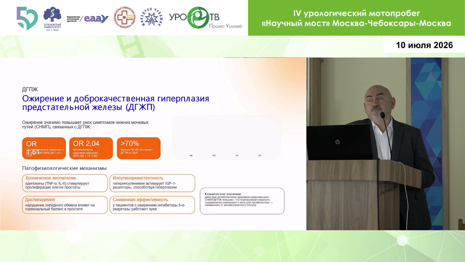 Берников А.Н. — Метаболический синдром и ДГПЖ